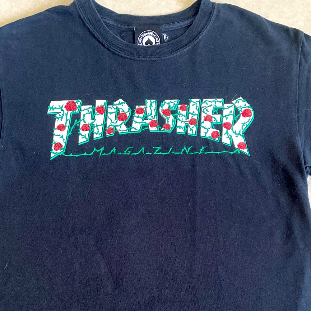 THRASHERS MENS T-SHIRT SMALL